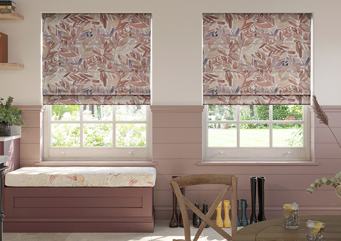 Acer, Mauve - Roman Blind - Image 3